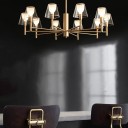 Loft Industry Modern - Glass Mushrooms Chandelier